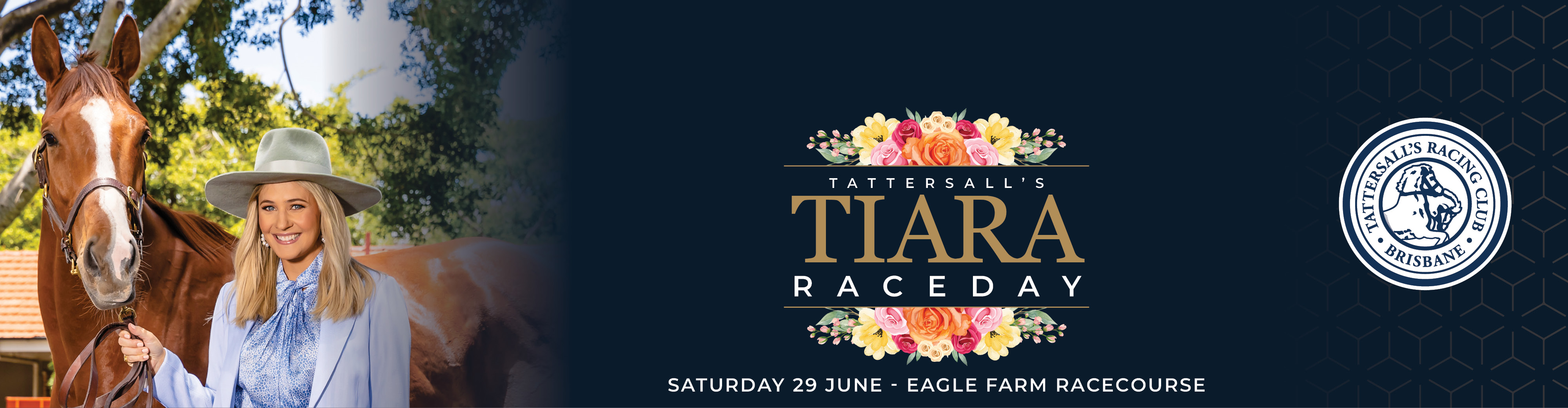 Saturday Raceday Eagle Farm 29th June 24 Brisbane Racing Club   265317 Tatts 2024 Tiara Raceday Collateral   Web Banner BRC 